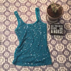 SOLD 🔥EXPRESS🔥 sequin tank HOT!
